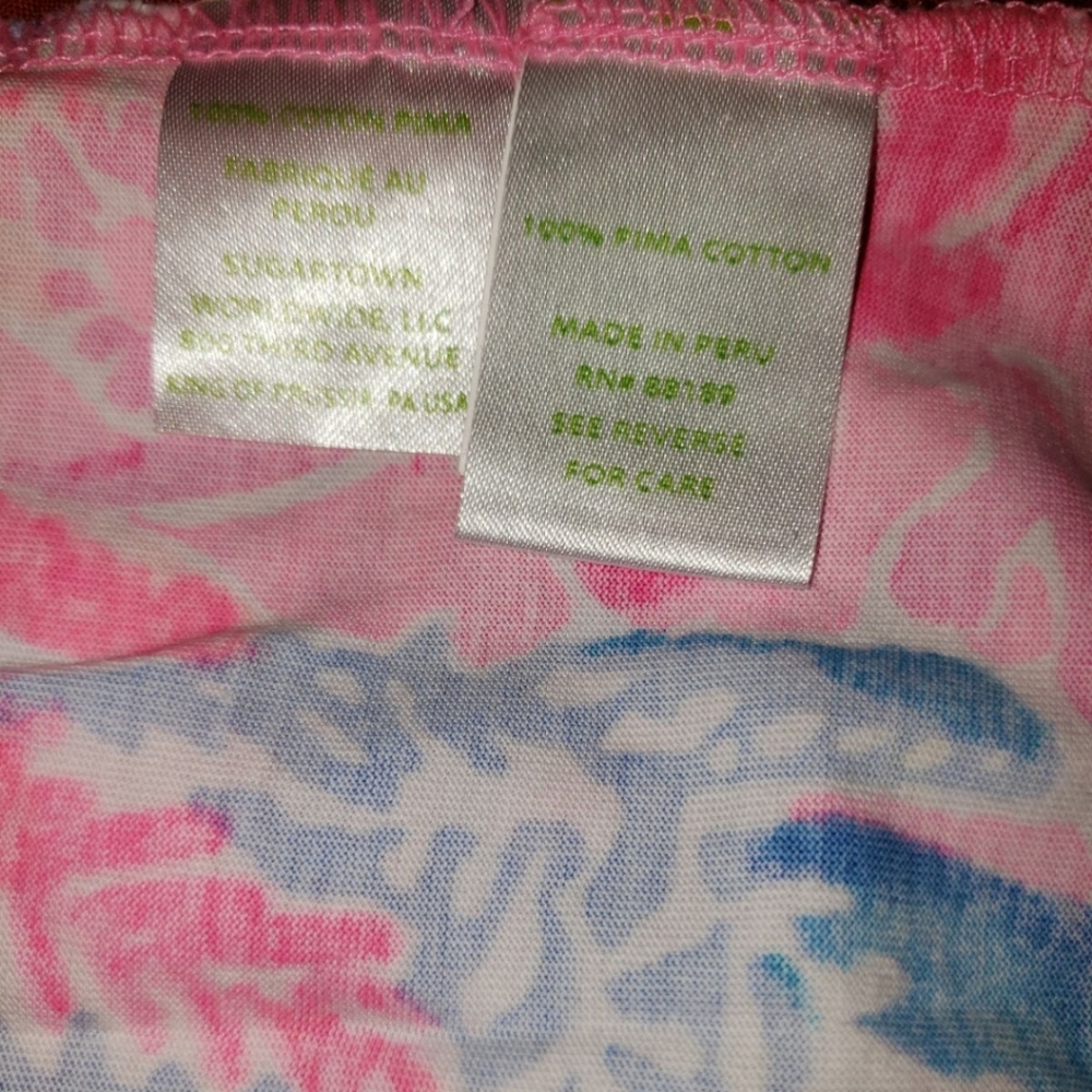 Lilly Pulitzer Windsor StraplessLight Paschs Aquadesiac Dress - Picture 7 of 9